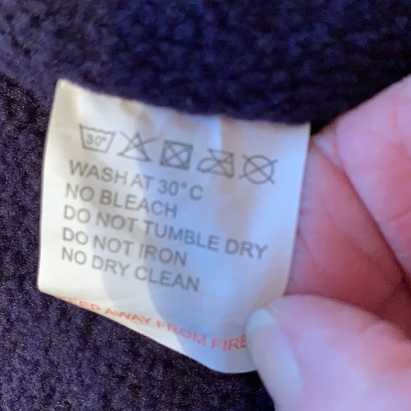 Leveret Designed in France Size 3 month Navy Snapped 1 Piece Jacket/Suit in EUC - Picture 3 of 6